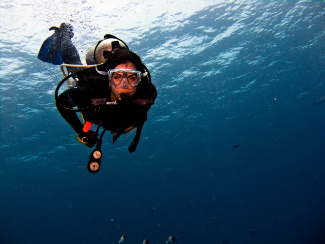 scuba diving